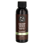 Earthly Body Hemp Seed Massage Oil - Cucumber Melon