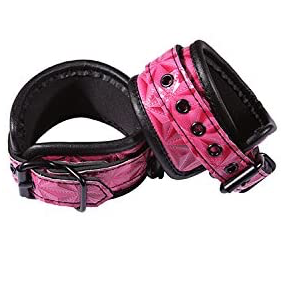 Sinful Wrist Cuffs - Pink