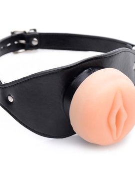 Master Series Pussy Boy Pussy-Face Mouth Gag