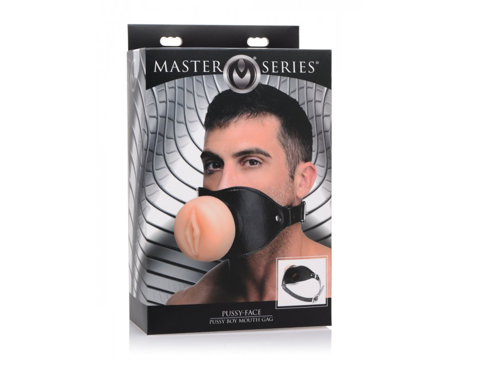 Master Series Pussy Boy Pussy-Face Mouth Gag