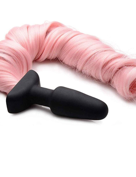 Tailz Pink Pony Tail Plug