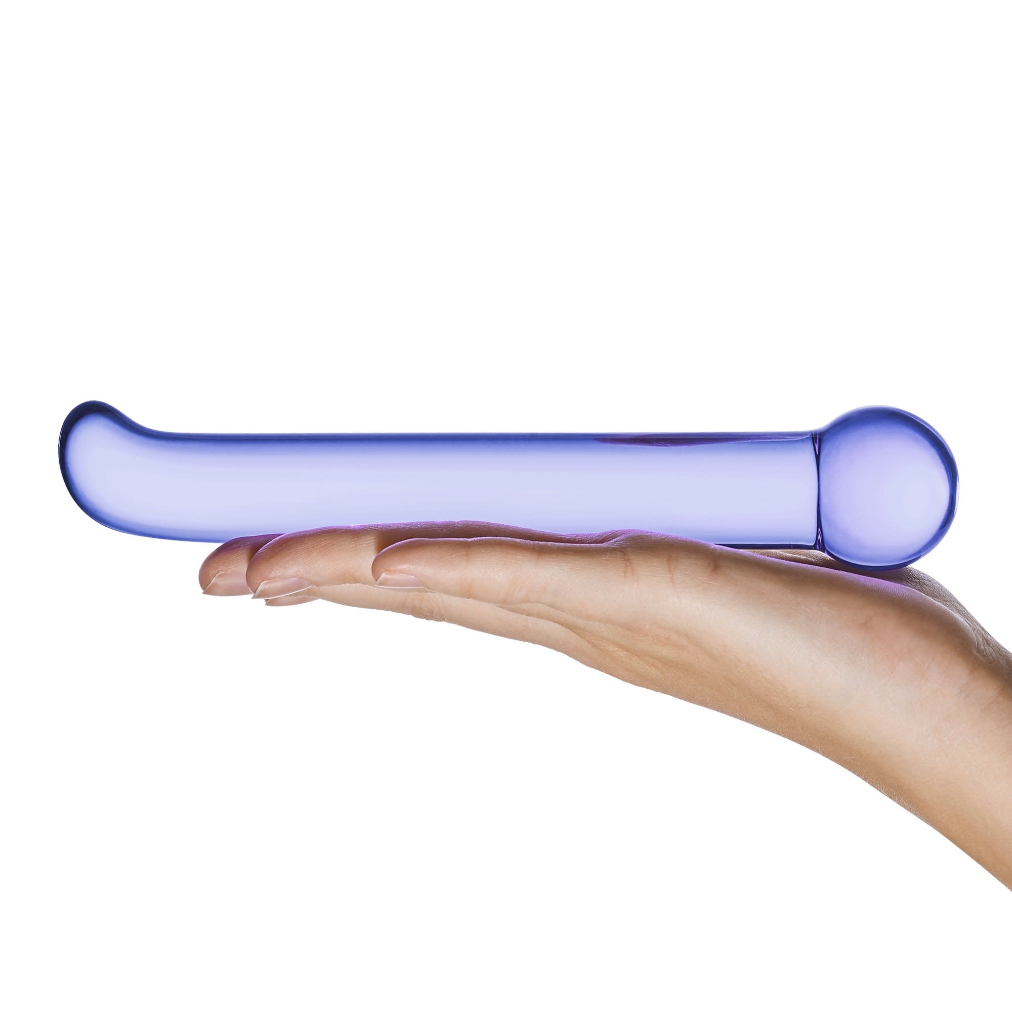 Gläs Purple G-Spot Tickler