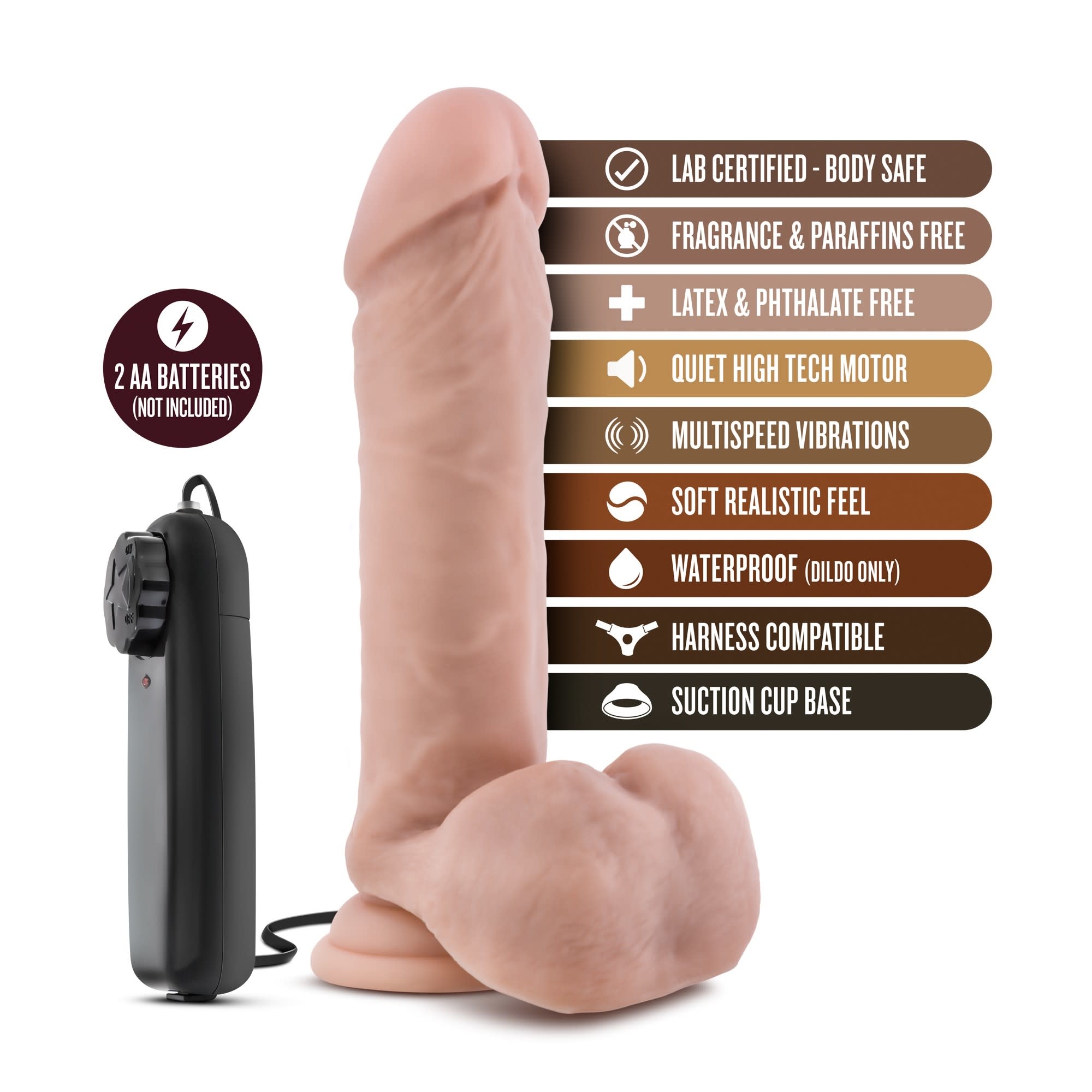 Coverboy Goalie - Vibrating 8"
