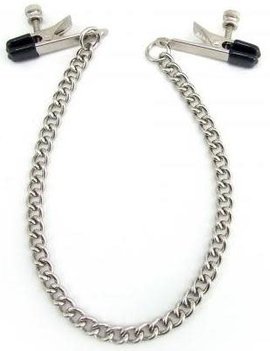 Alligator Nipple Clamps w/Chain