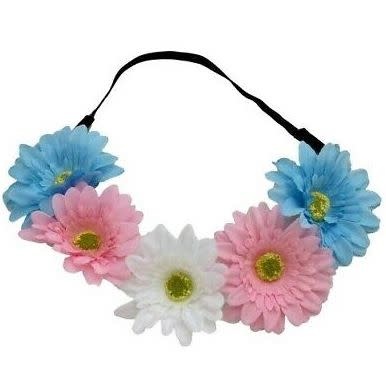 Trans Floral Headband