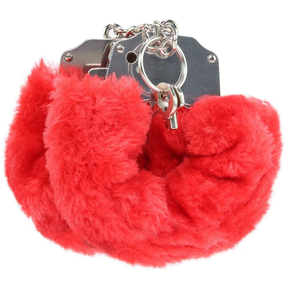Furry Handcuffs - Red