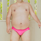 Chris Turk Swim Briefs - Solid Hot Pink