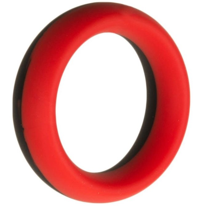 Man Magnet Silicone C-Ring 1.75" - Red/Black