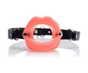 Open Mouth Leather Mouth Gag with Hole – Sissy Panty Shop