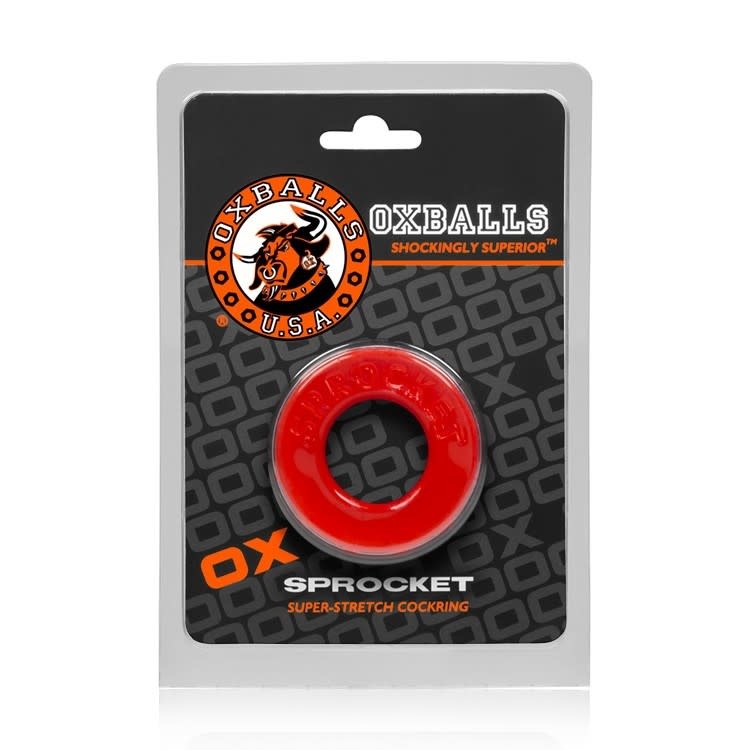 Oxballs OX Sprocket C-Ring - Red