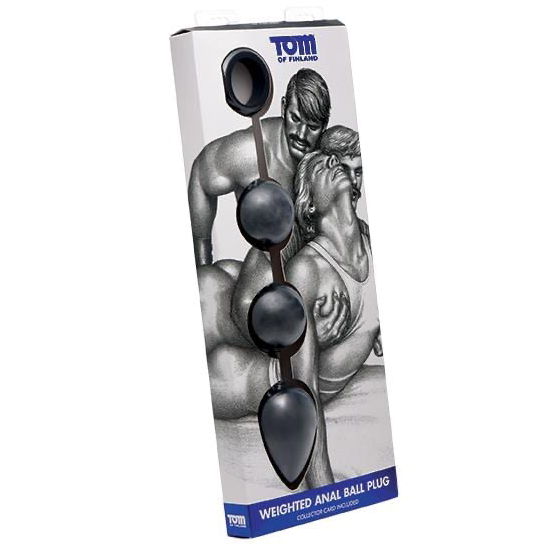 Tom of Finland - Silicone Weighted Anal Ball Plug