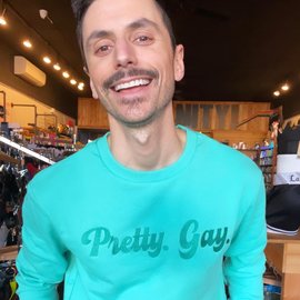 Chris Turk Pretty.Gay. Sweatshirt