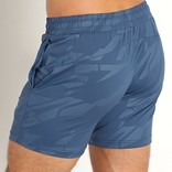 ST33LE Stretch Mesh Performance Shorts - Blue Abstract Geo Print