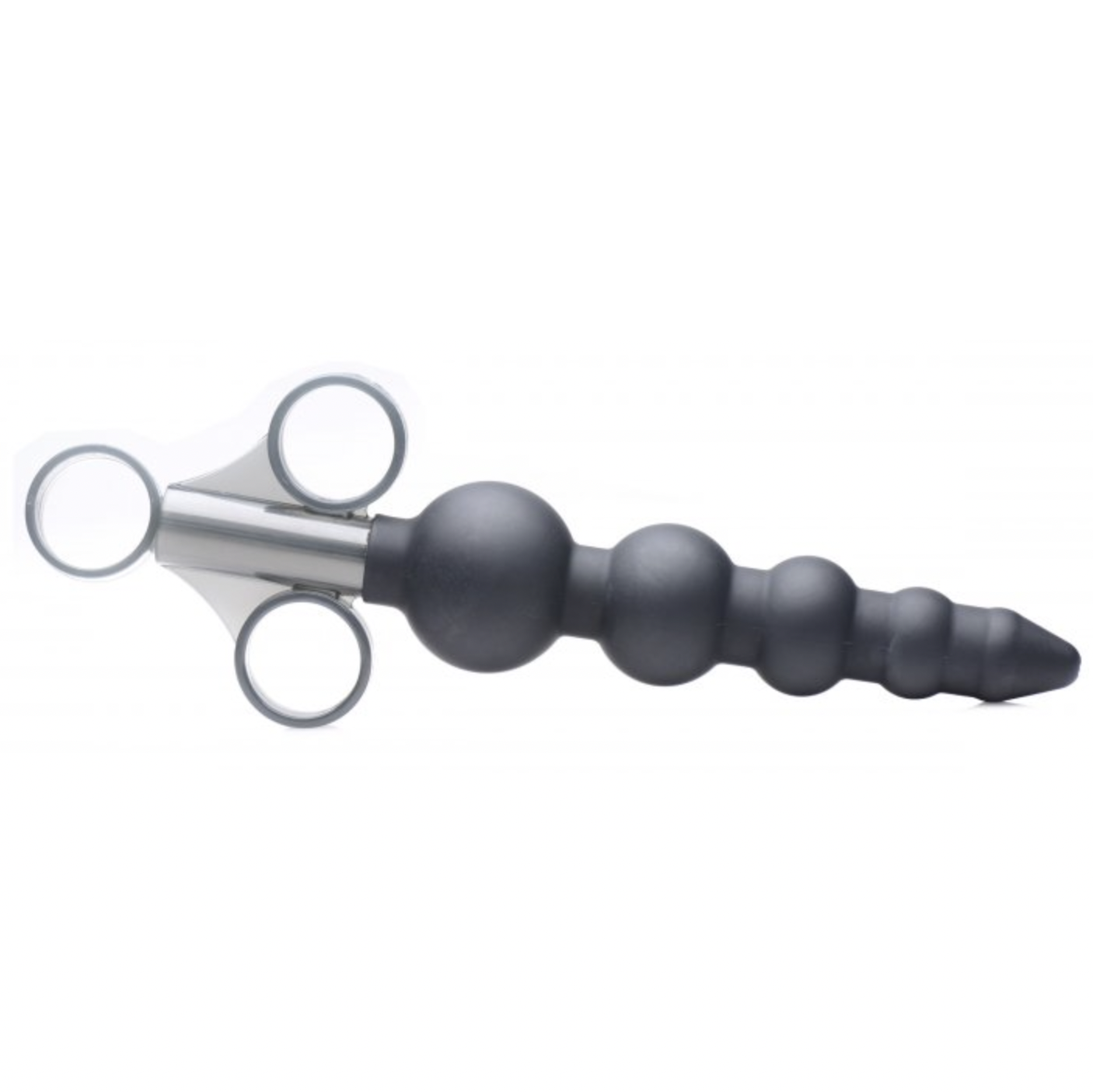 Graduated Beads Silicone Lube Launcher