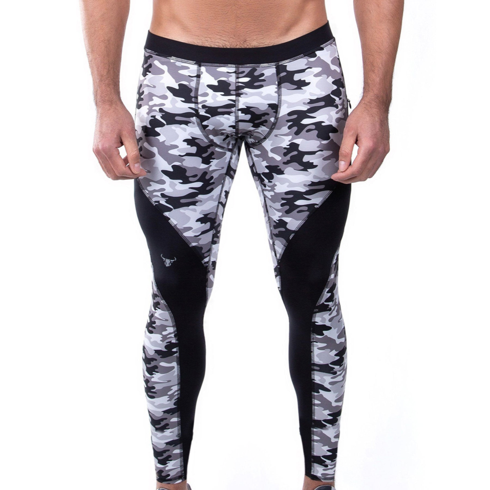 Grey Camo Meggings