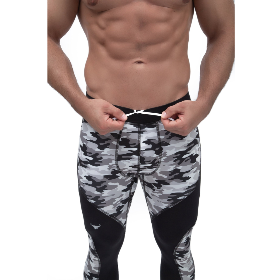 Grey Camo Meggings