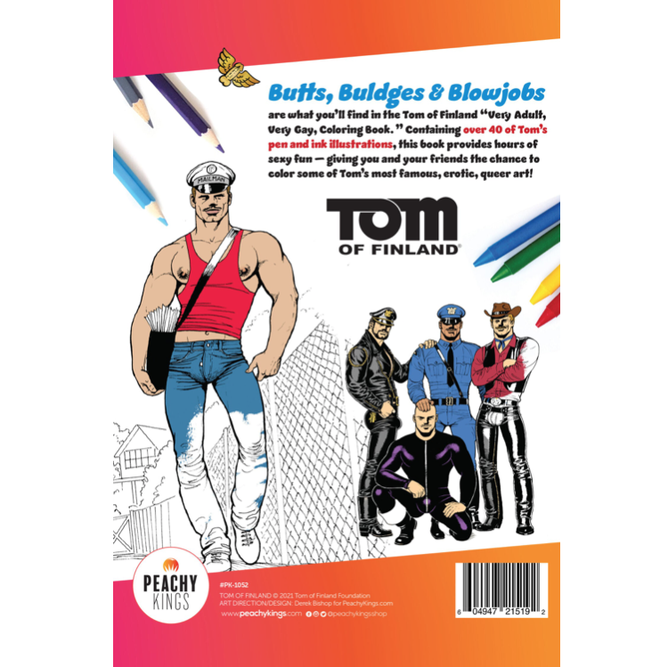 Tom of Finland - Coloring Book