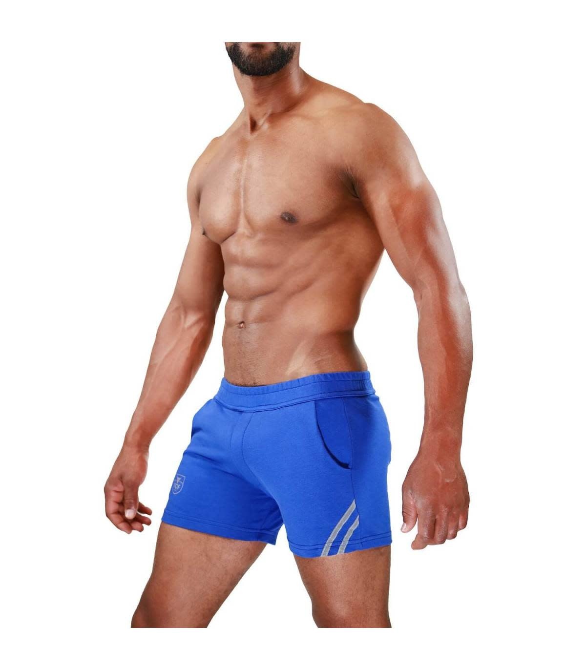 TOF Paris Paris Shorts - Blue/Grey