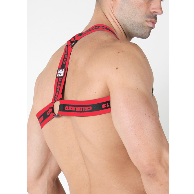 Timoteo/Cellblock 13/Vaux Rascal Harness - Red