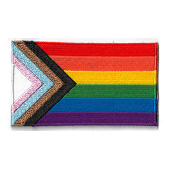 Progress Pride Flag Patch