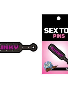 Kinky Paddle Lapel Pin