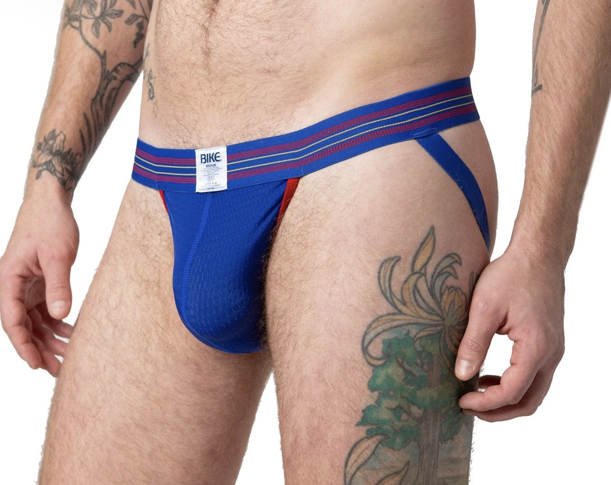 BIKE Mesh Jockstrap - Royal - sale