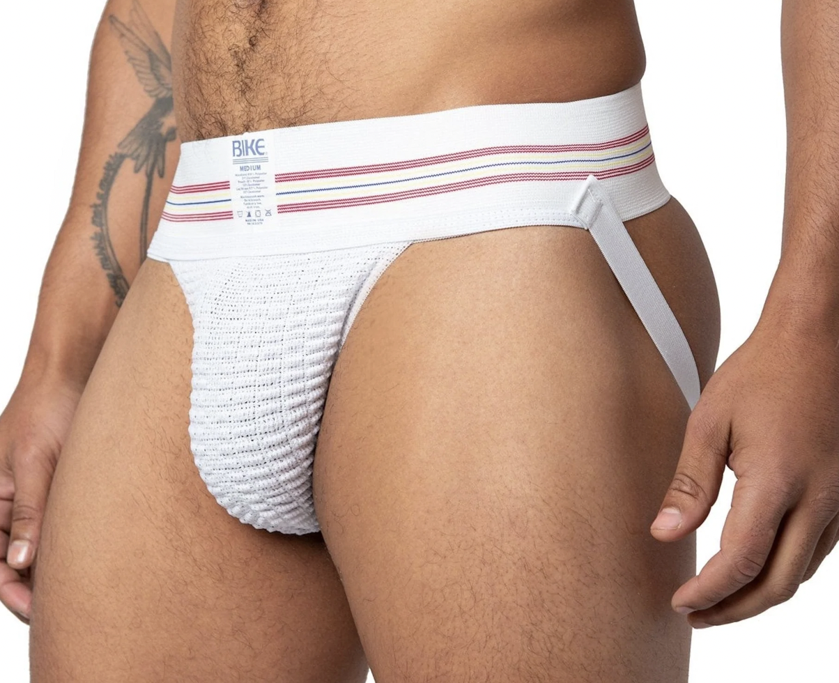 BIKE Original #10 Jockstrap - White