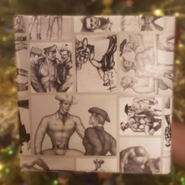HOMO AF Tom of Finland Wrapping Paper - Cowboy