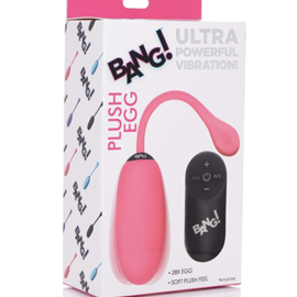 Bang 28X Plush Egg & Remote Control - Pink