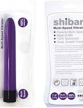 Shibari Voodoo Multi-Speed Vibrator 7" - Purple