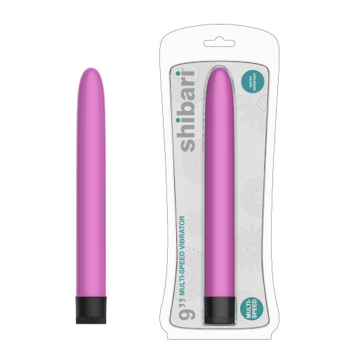 Shibari Multi-Speed Vibrator 7" - Pink - HUMANITY! Shibari Multi-Speed Vibrator 7" - Pink - HUMANITY!