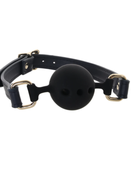 Bondage Couture Ball Gag - Blue