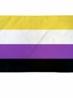 Polyester Flag - Non-Binary - 2x3
