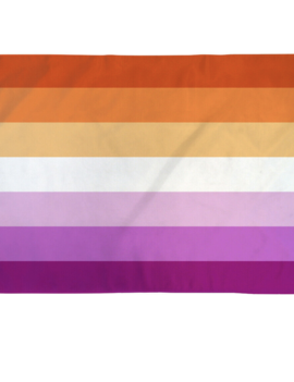 Polyester Flag - Lesbian Sunset - 3x5