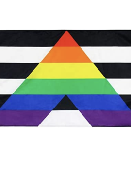 Polyester Flag - Gay Straight Alliance - 3x5