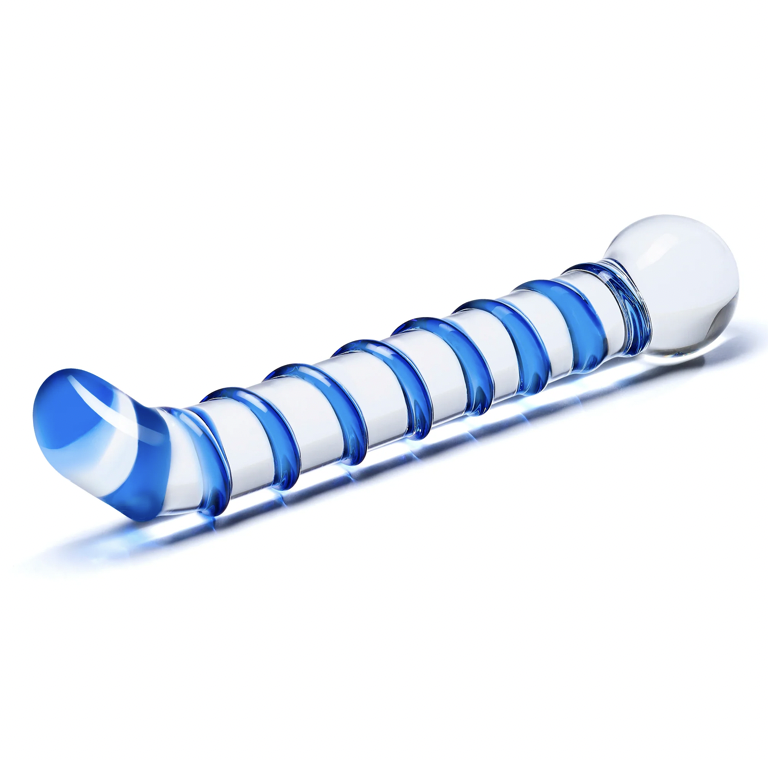 Gläs Mr. Swirly 6" G-Spot Dildo