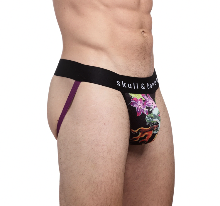 skull & bones Fire Breathing Dragon Jock