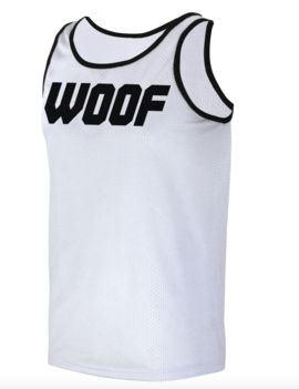 Gruff Pup Woof Air Tank - White