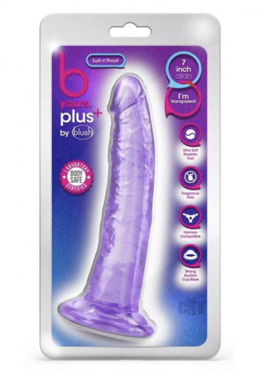 B Yours Plus Lust & Thrust Purple 7 inch