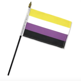 Small Stick Flag - Non-Binary