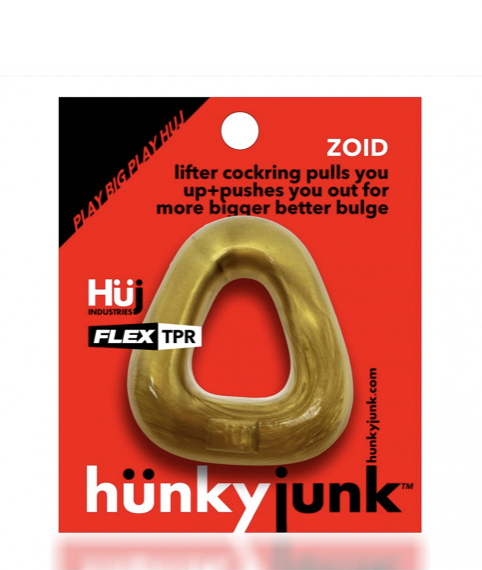 Hunkyjunk HUJ Zoid C-Ring Bronze Metallic