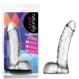 Naturally Yours Clear Dildo