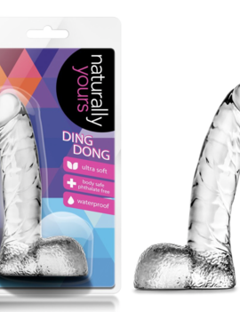 Naturally Yours Clear Dildo