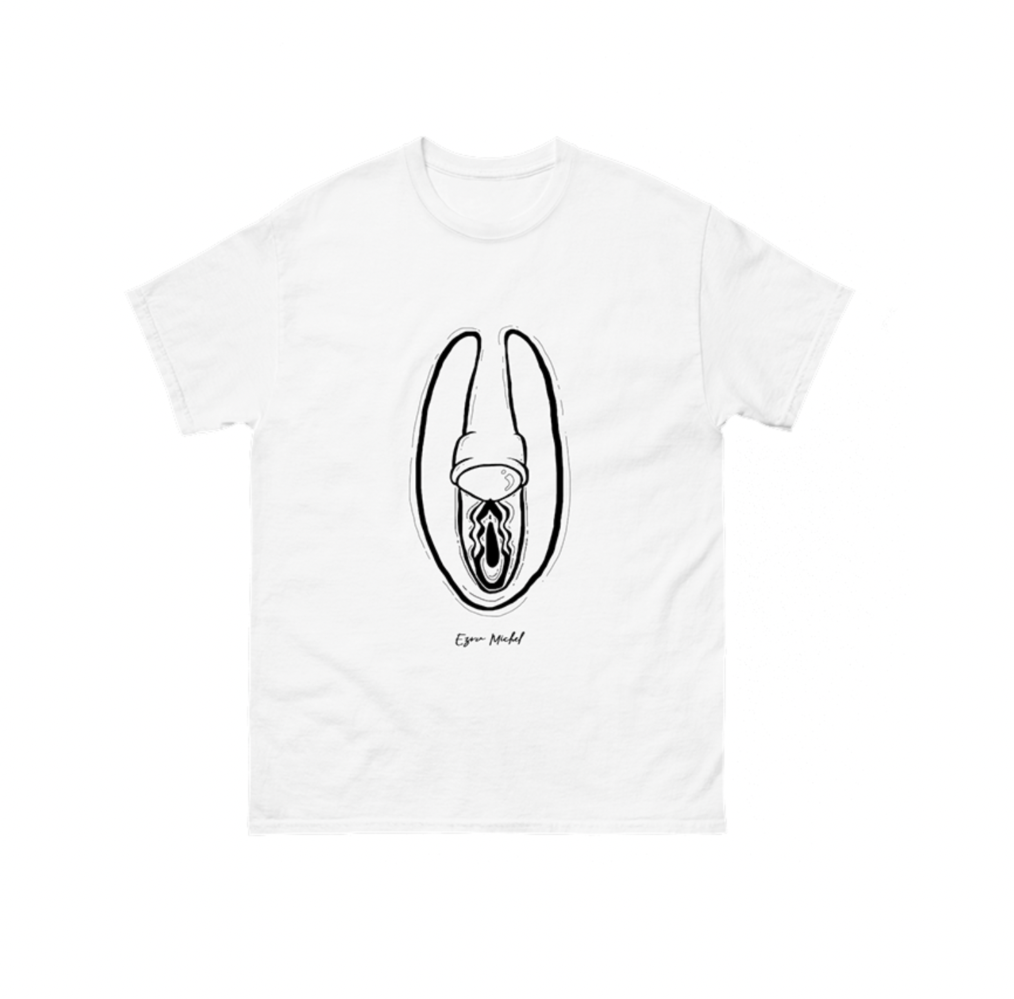 Pussyboy T-Dick Tee - White - sale
