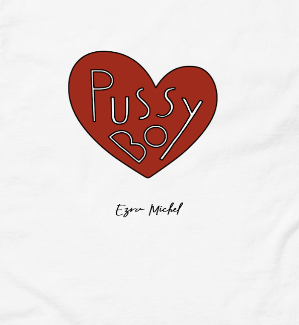 Pussyboy Heart Tee - White