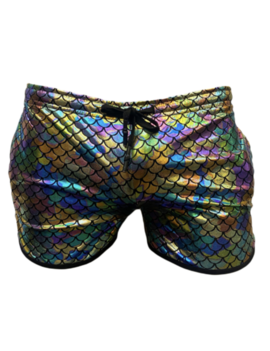 Knobs Mermaid Shorts - Multi - sale