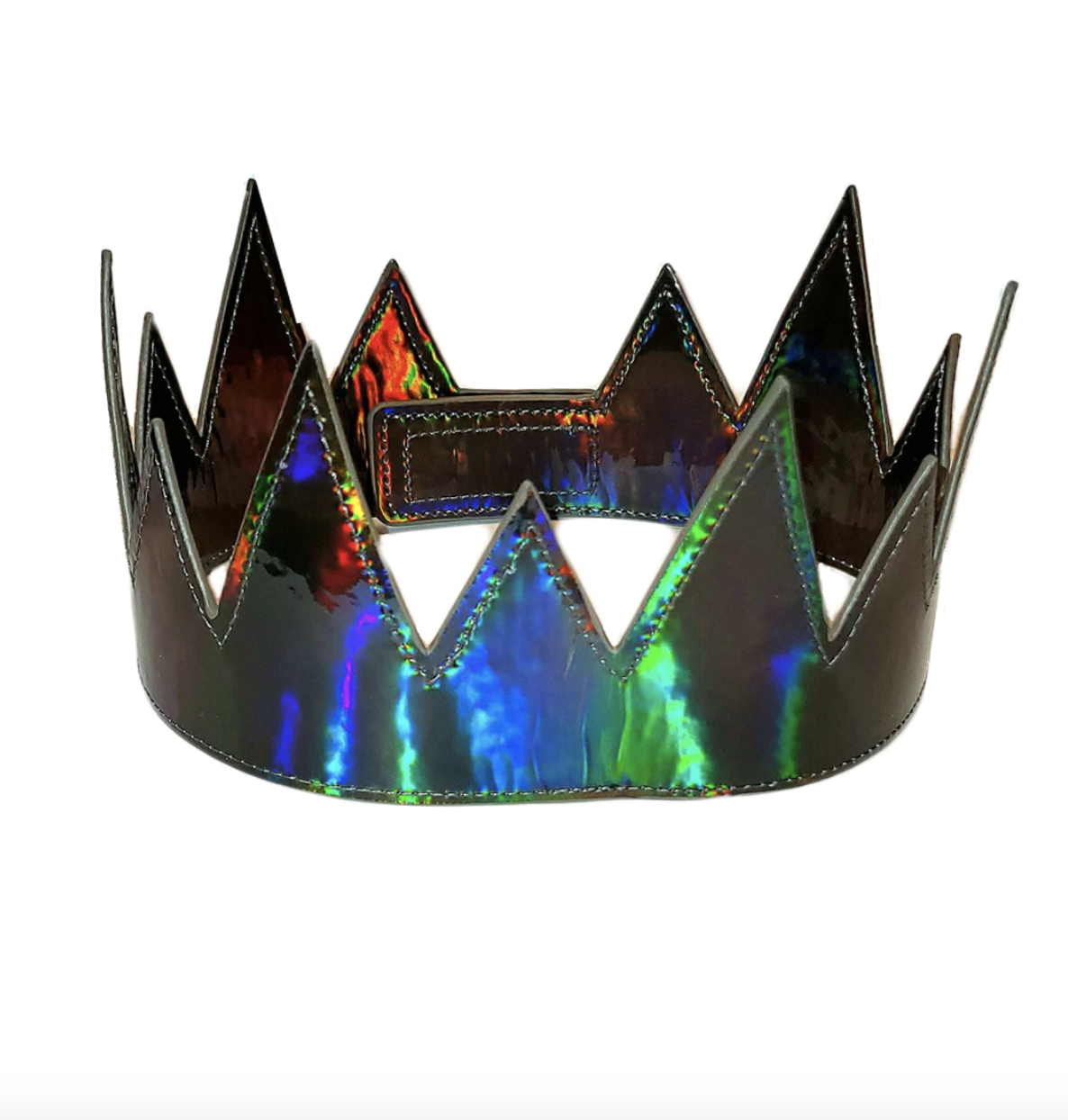 Knobs Metallic Crown - Oil Slick