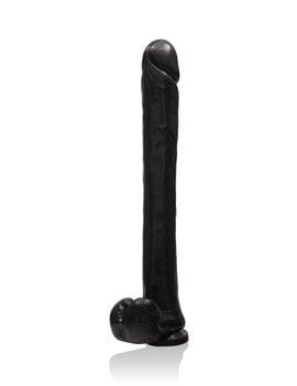 Ignite Exxtreme Black Dildo 16"