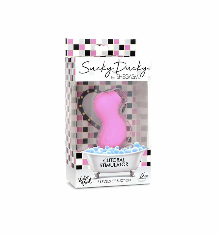 Shegasm Ducky Silicone Clitoral Stimulator Pink