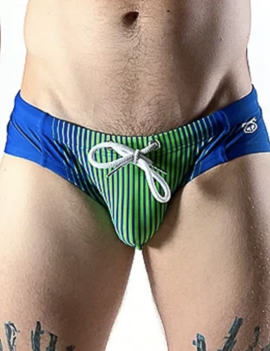 Nasty Pig Verge Bikini - Prince Blue/Neon Green